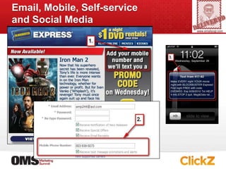 The Power of UGC!Use social media to create content and interaction. Interaction will be positive and negative, don’t fear negative reviews.  The interaction should be real!