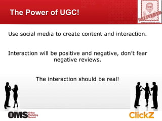 Giving them nuggets of information to share