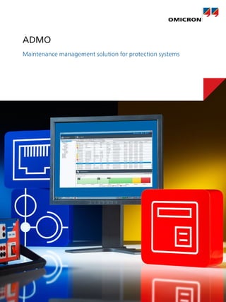 Omicron ADMO Protection Systems Management Software Datasheet Manual | PDF