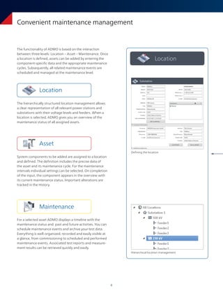 Omicron ADMO Protection Systems Management Software Datasheet Manual | PDF