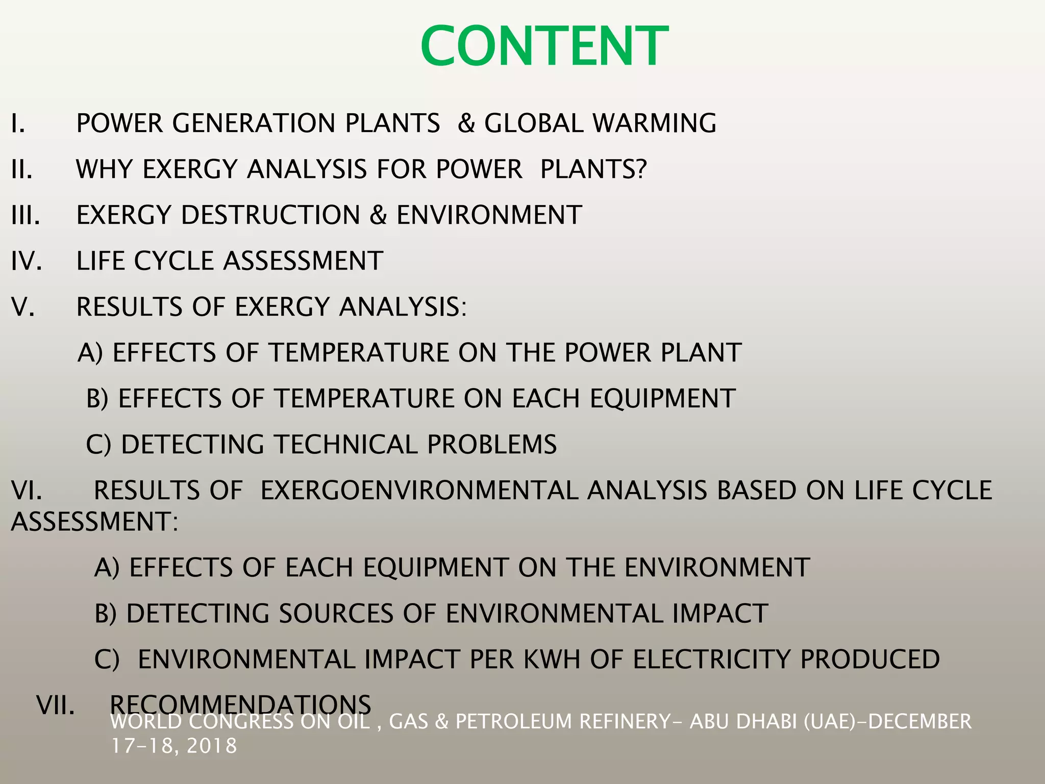 Environmental impact of power plants | PPTX