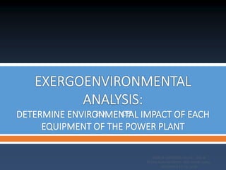 Environmental impact of power plants | PPTX