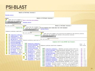 PSI-BLAST
35
 
