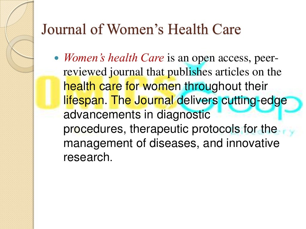 Journal of Women's Health Care