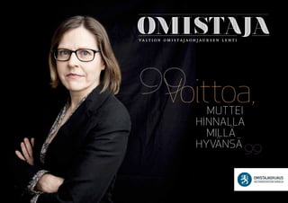 Voittoa,
    muttei
  hinnalla
    millä
  hyvänsä
 