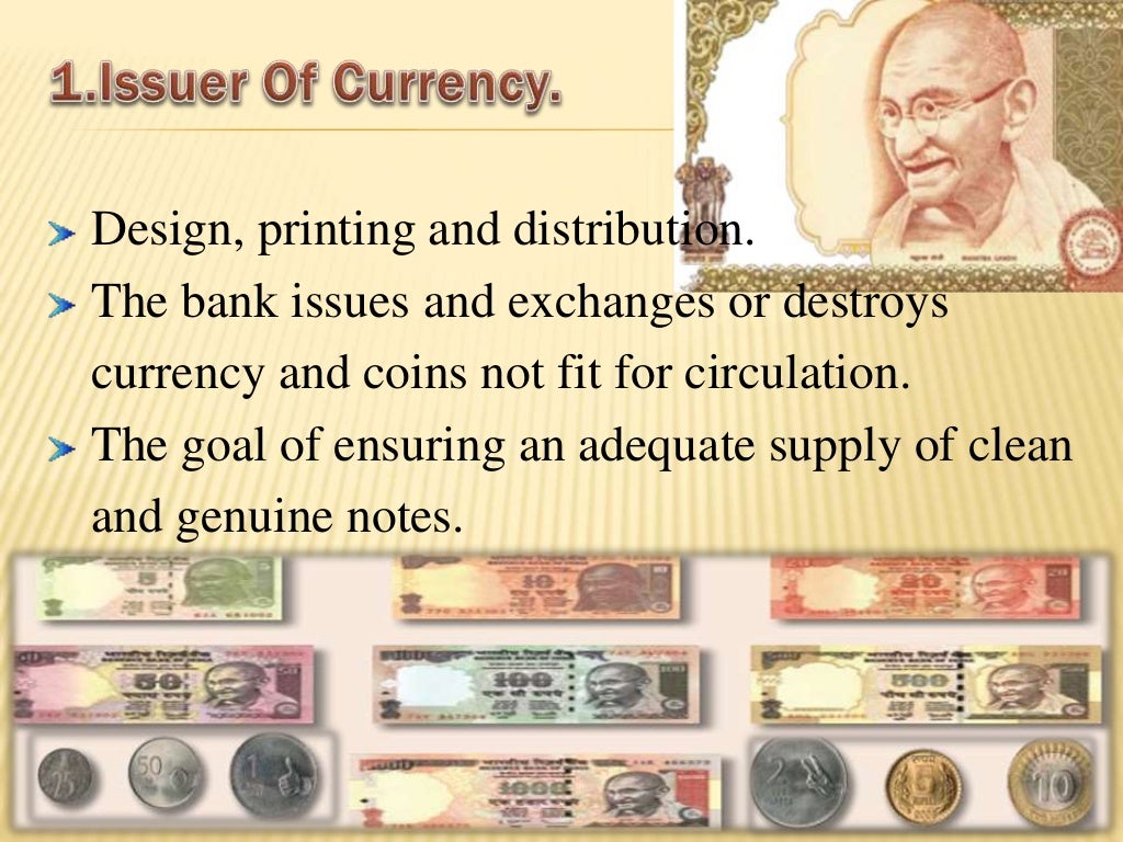 Functions of RBI