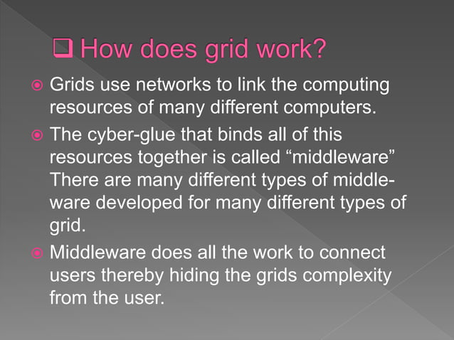 grid computing | PPT