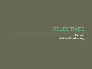 java Method Overloading | PPT