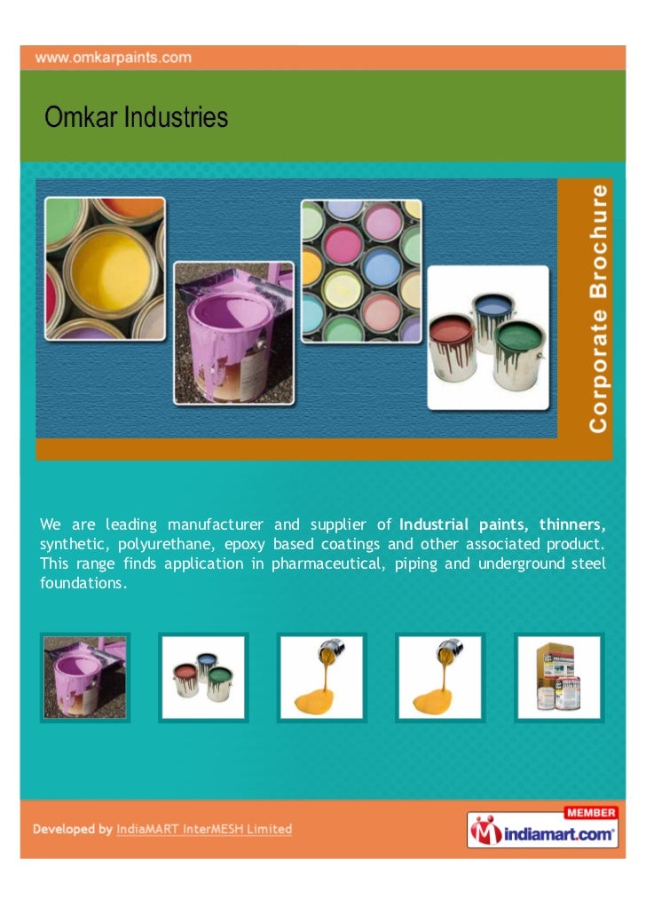 Omkar Industries, Vadodara, Industrial Paints