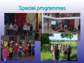 Special programmes 