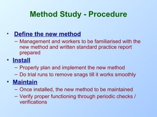 Om lect 08(r0-june-08)_basics of work study_work measurement_mms_bharti ...