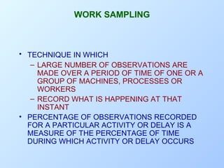 Om lect 08(r0-june-08)_basics of work study_work measurement_mms_bharti ...
