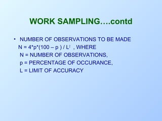 Om lect 08(r0-june-08)_basics of work study_work measurement_mms_bharti ...