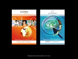Educação online , Capa de manuais .  CNS Angola 