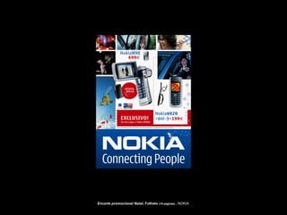 Encarte promocional Natal,  Folheto  (16 paginas)   .  NOKIA 