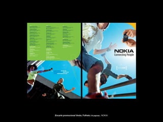 Encarte promocional Verão,  Folheto  (16 paginas)   .  NOKIA 
