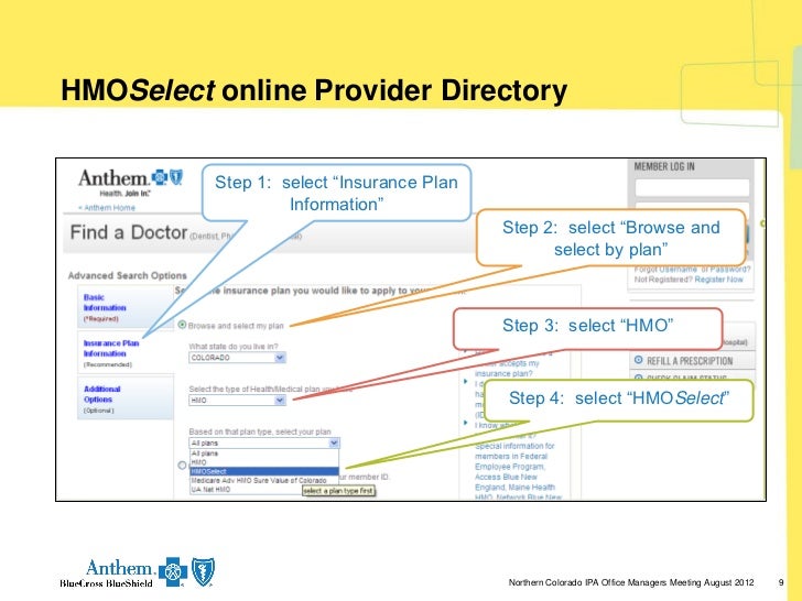 How do you access the Anthem provider directory? - proquestyamaha.web.fc2.com