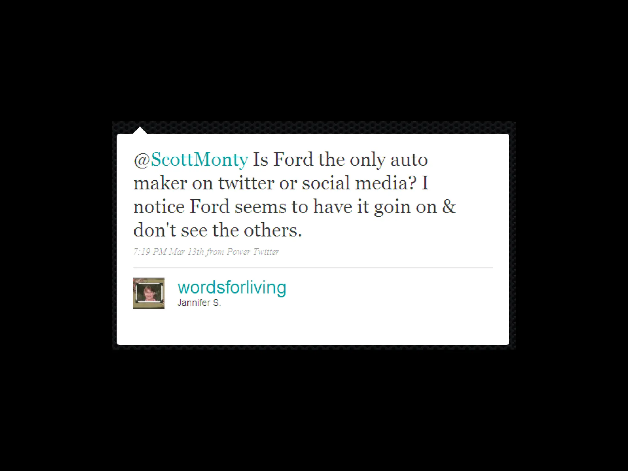 What’s next? Cross-training staff Rolling it into other functions Going for the 1% Connecting with enthusiasts Update FordProposals.com Listening to our community for suggestions 