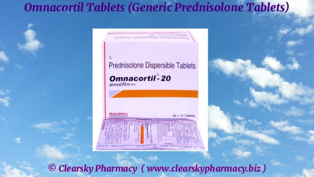 © Clearsky Pharmacy ( www.clearskypharmacy.biz )
Omnacortil Tablets (Generic Prednisolone Tablets)
 