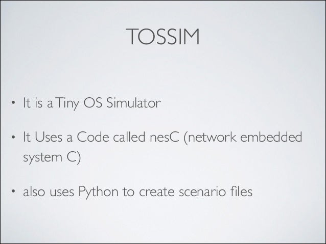 How To Install Tossim In Windows How To Install Tossim In Windows