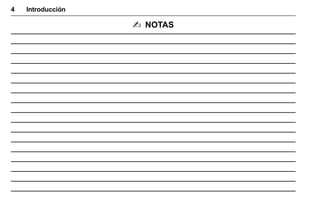 Manual del propietario Chevrolet Sonic (GMK-Localización-México-
10371486) - 2017 - crc - 7/8/16
4 Introducción
2 NOTAS
 
