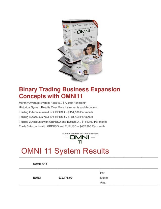 Forex binary options trading system omni11