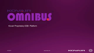 5
Kovair Proprietary ESB Platform
 