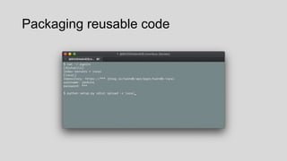 Omnibus as a Solution for Dependency Hell | PPT