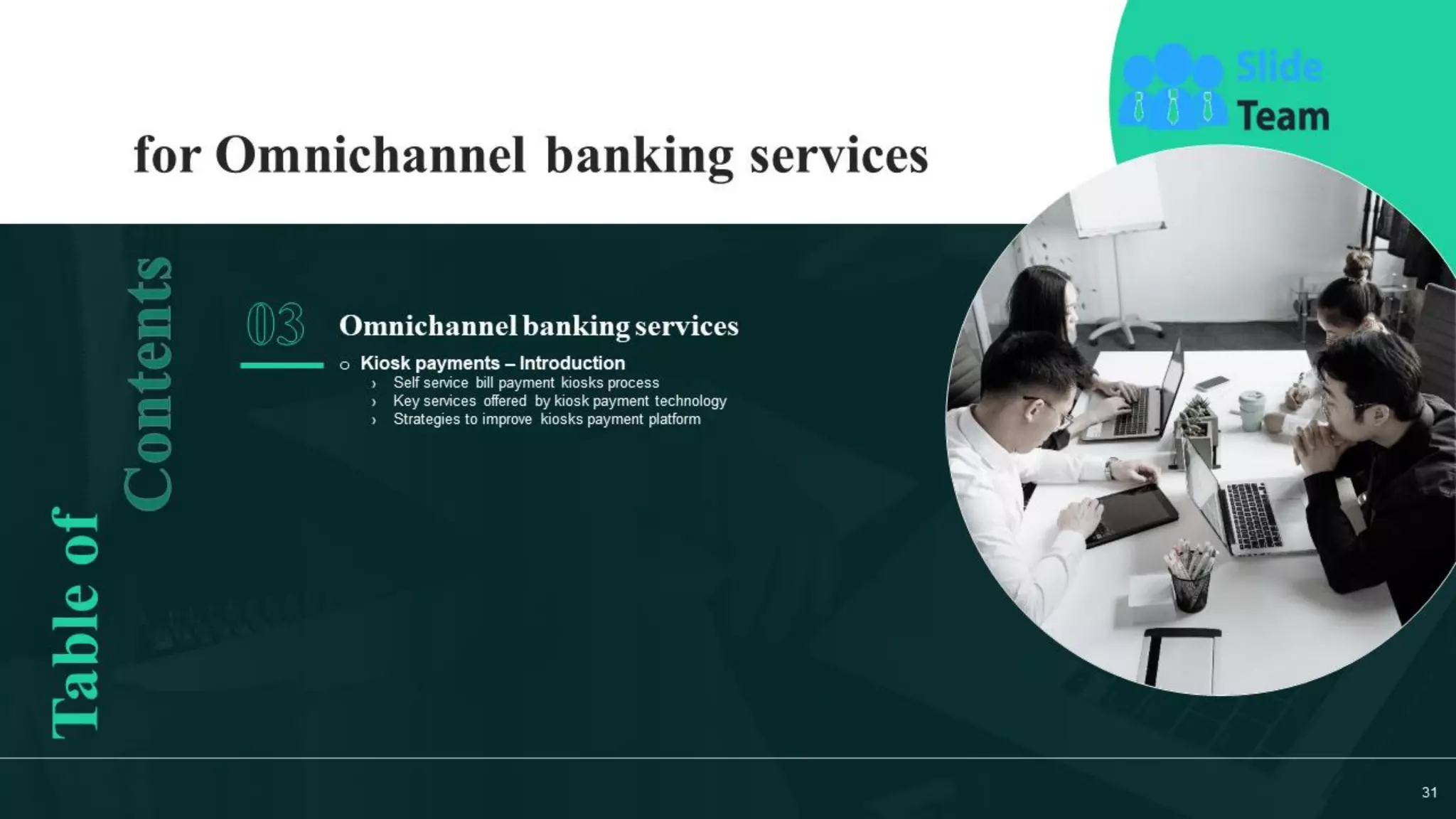 Omnichannel Banking Services Powerpoint Presentation Slides
