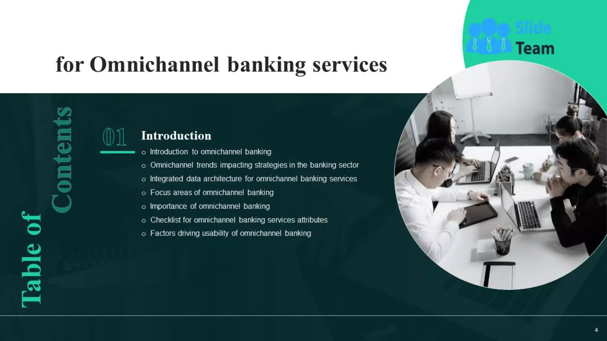 Omnichannel Banking Services Powerpoint Presentation Slides