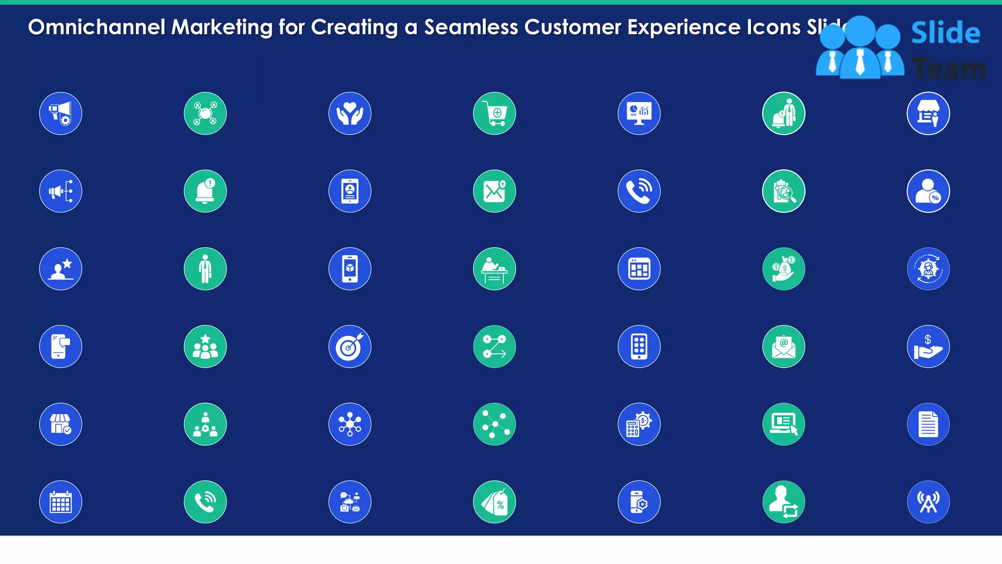 Omnichannel Marketing for Creating a Seamless Customer Experience Icons Slide
31
 