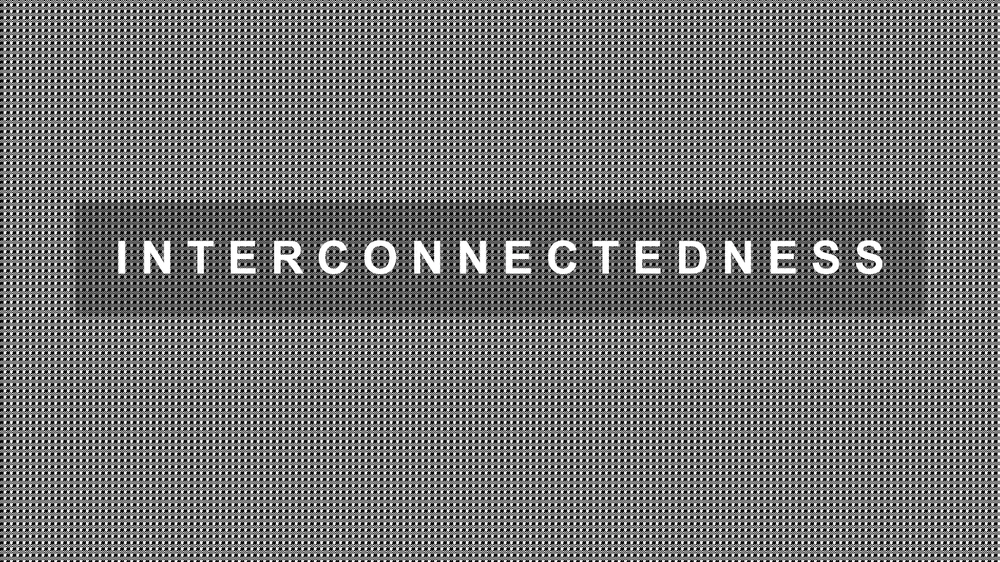 I N T E R C O N N E C T E D N E S S
 