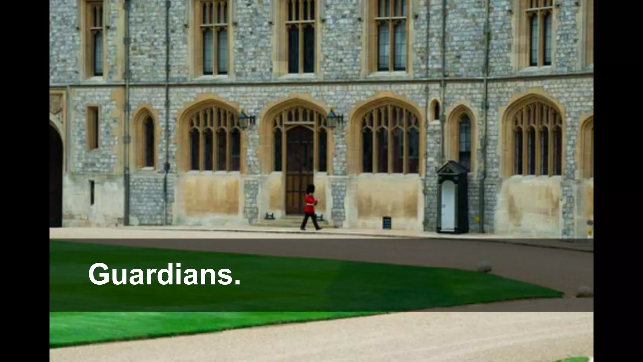 Guilt debt
Guardians.
 