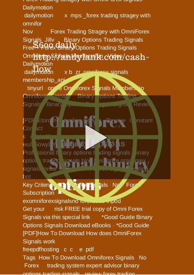 Omniforex Review Signals Binary - 