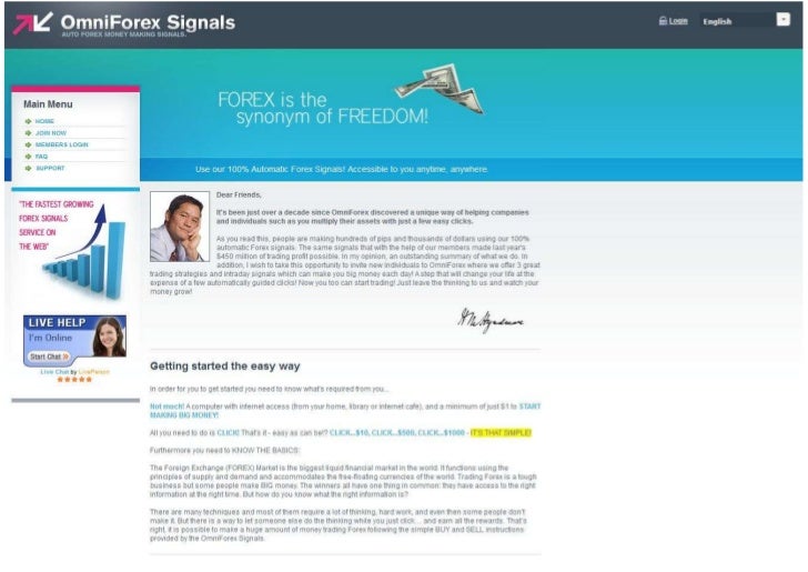 Forex subscription