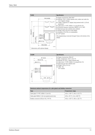 Omnigrad m tr44 45 endress+hauser datasheet-hygienic, modular rtd ...
