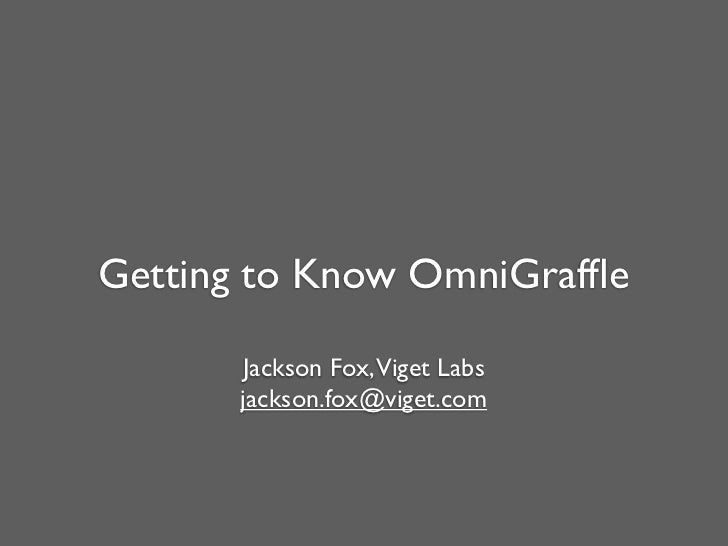 omnigraffle tutorial