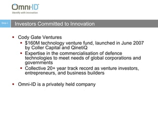 Technological approach allows for continued innovation and new product design