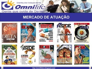 MERCADO DE ATUAÇÃO 