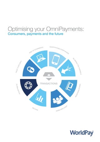 Optimising your OmniPayments:
Consumers, payments and the future

OF
ISE
R

CE
MER
OM
EC

SMARTPH
ONE
SE
VE
RY
WH
ER
E

BIG
DA
TA

RE
DE
FIN
ING
STOR
ES

TRUS
T&

NELS
HAN
EC
TH

SE
CU
RIT
Y

NG
RI
UR
BL

N
TIO
LISA
GLOBA

TRANSACTIONS

FF
TA
GS
IN
ILIS
MOB

™

 