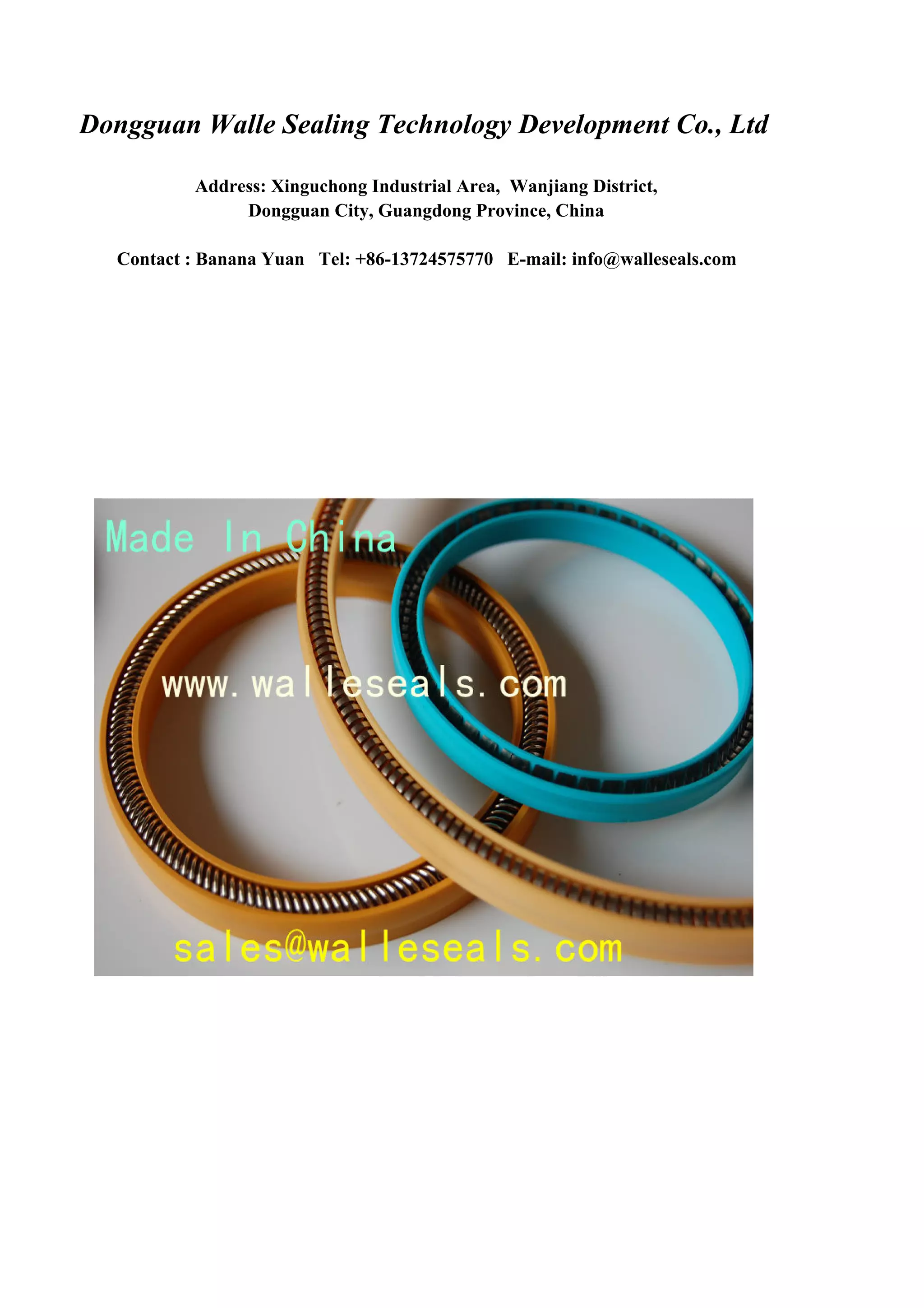 SaintGobain's OmniSeal SpringEnergized seals,turcon variseal r m2