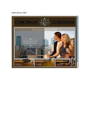 OMNI Website 2009
 