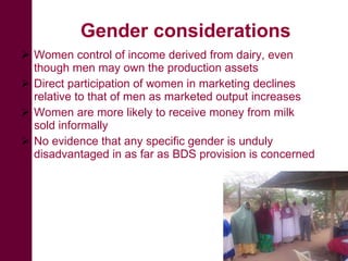 Commercialised supply of training & certification to improve quality and safety of animal products and exploit market demand
