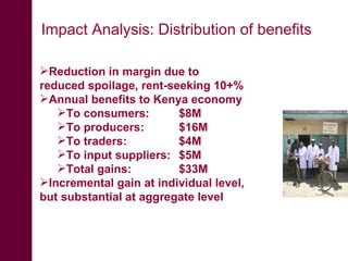 Commercialised supply of training & certification to improve quality and safety of animal products and exploit market demand