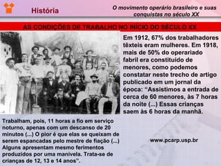 Movimento Dos Operários Resumo – MBDR