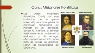 Obras Misionales Pontificias Arquidiócesis de Quito 