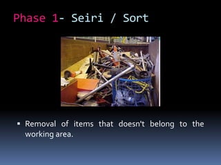 Sort Involves Classification Process Seiri Japanese Manufacturing Techniques | PPTX