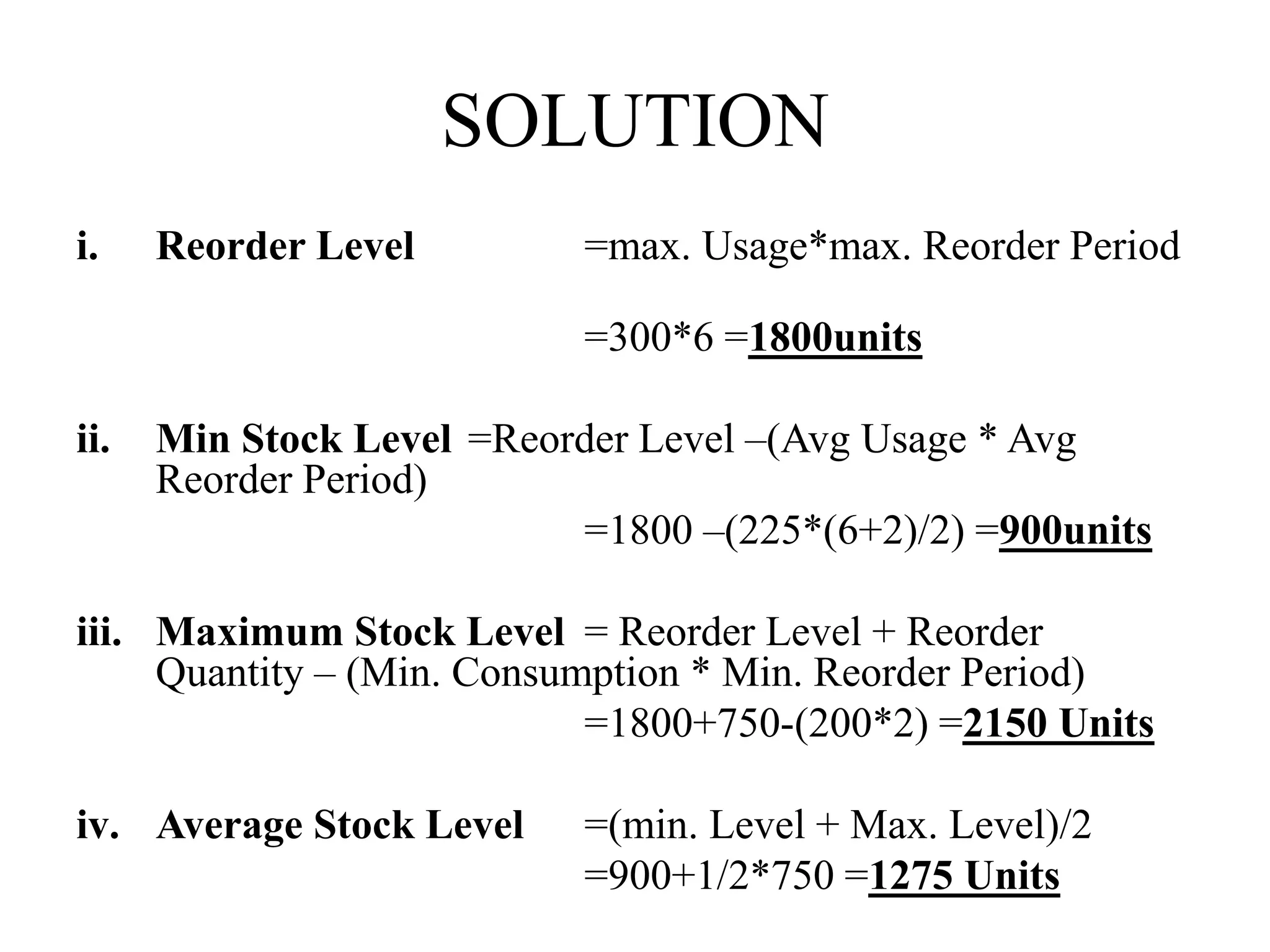 INVENTORY MODELS | PPTX