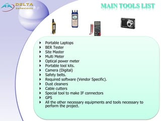 Delta Tech Ops Line Stations List.pdf Delta Telecom O&m presentation | PDF