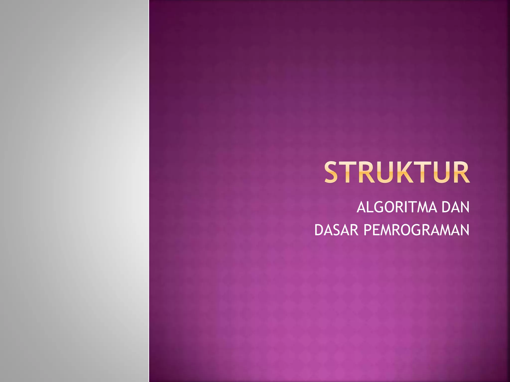8 struktur | PPT